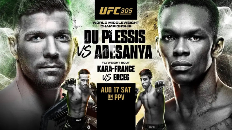 Сериал UFC 305 Исраэль Адесанья — Дрикус дю Плесси